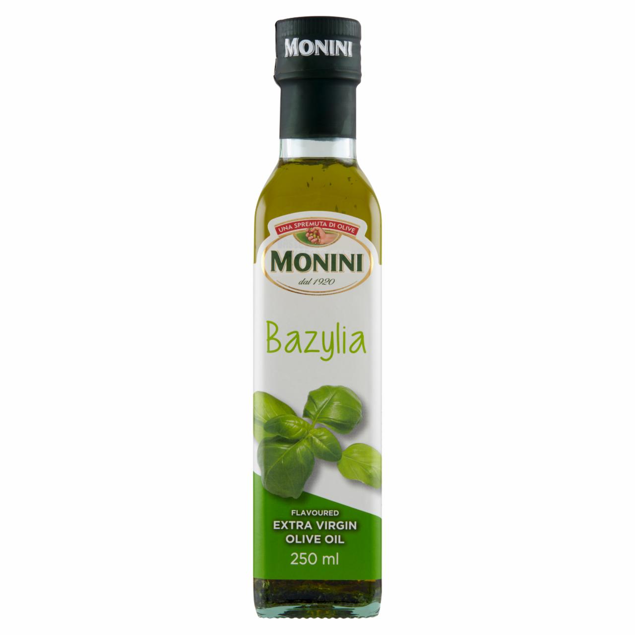 Zdjęcia - Monini Przyprawa na bazie oliwy z oliwek bazylia 250 ml