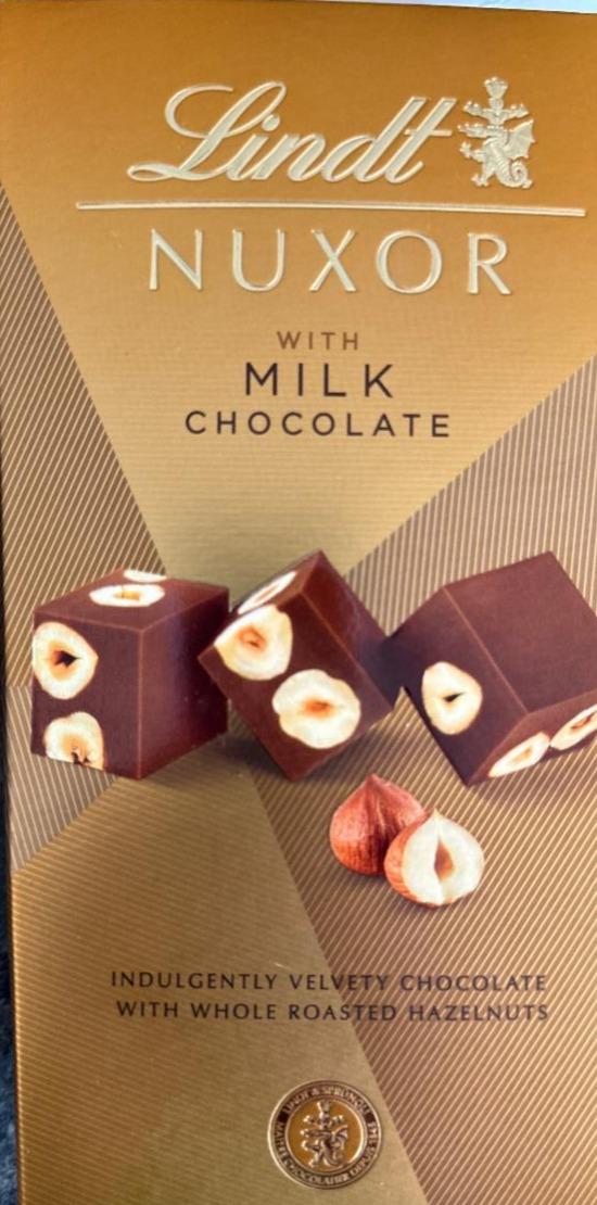 Zdjęcia - Nuxor with Milk chocolate Lindt