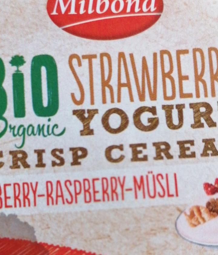 Zdjęcia - Milbona bio strawberry yogurt berry rasberry musli