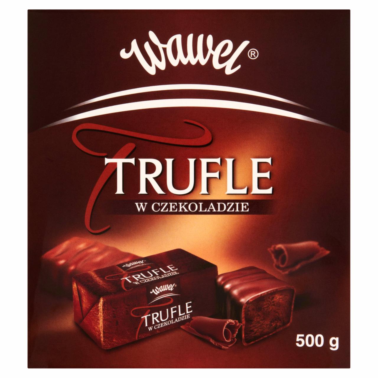 Zdjęcia - Wawel Trufle w czekoladzie Cukierki o smaku rumowym 500 g