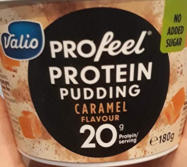 Zdjęcia - Profeel protein pudding caramel flavour Valio