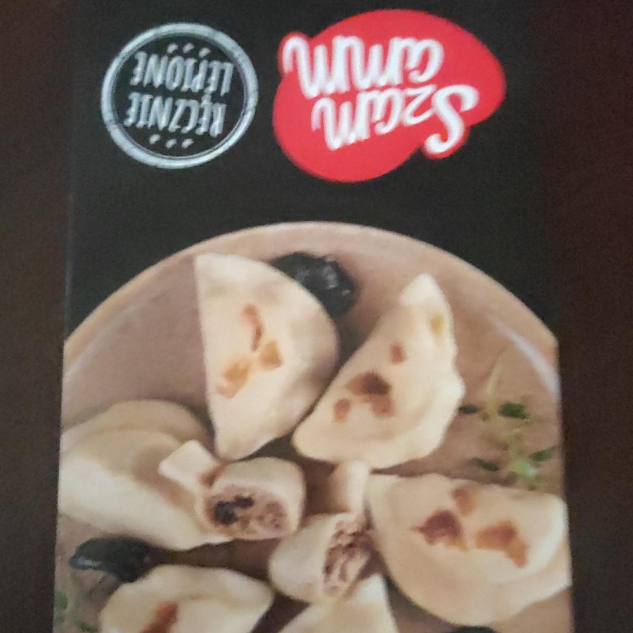 Zdjęcia - pierogi z mięsem wieprzowym i suszoną śliwką Szamamm