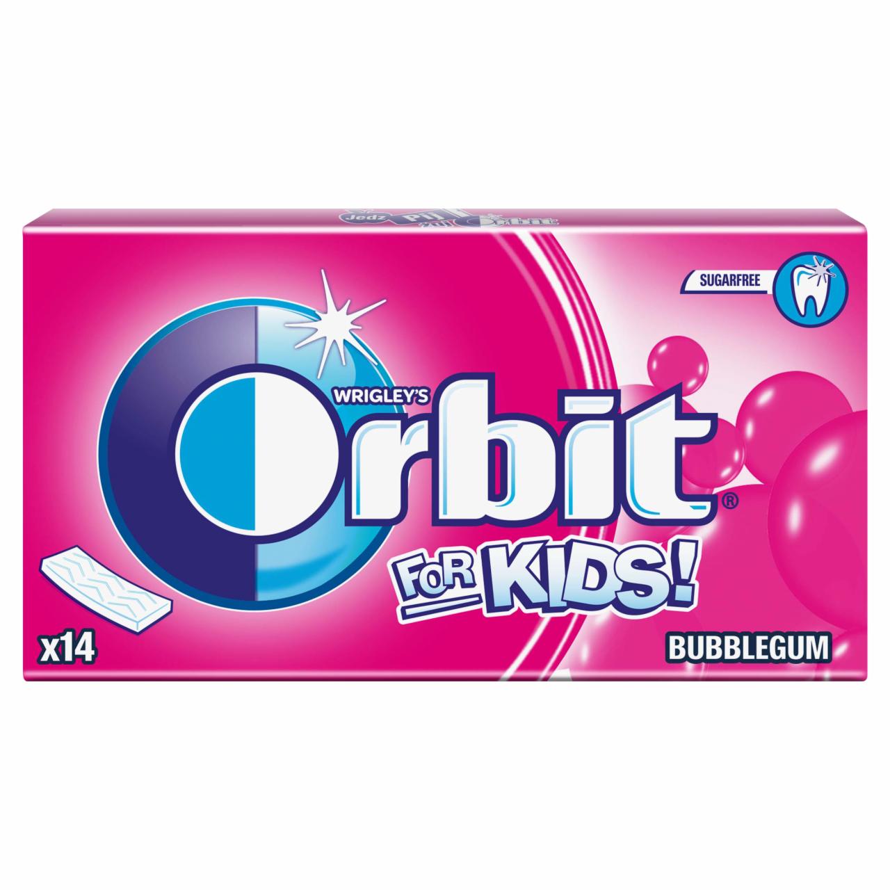 Zdjęcia - Orbit For Kids Classic Guma do żucia bez cukru 27 g (14 pasków)