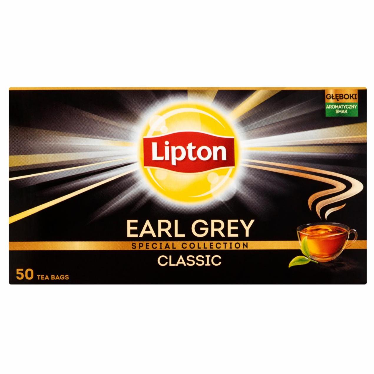 Zdjęcia - Lipton Earl Grey Herbata czarna 37,5 g (25 torebek)