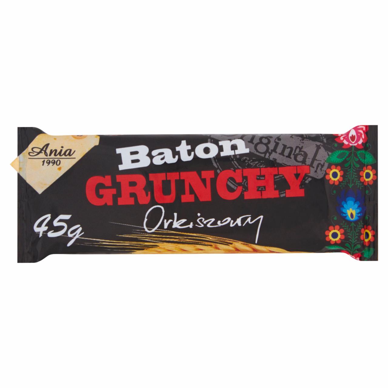 Zdjęcia - Ania Baton Grunchy orkiszowy 45 g