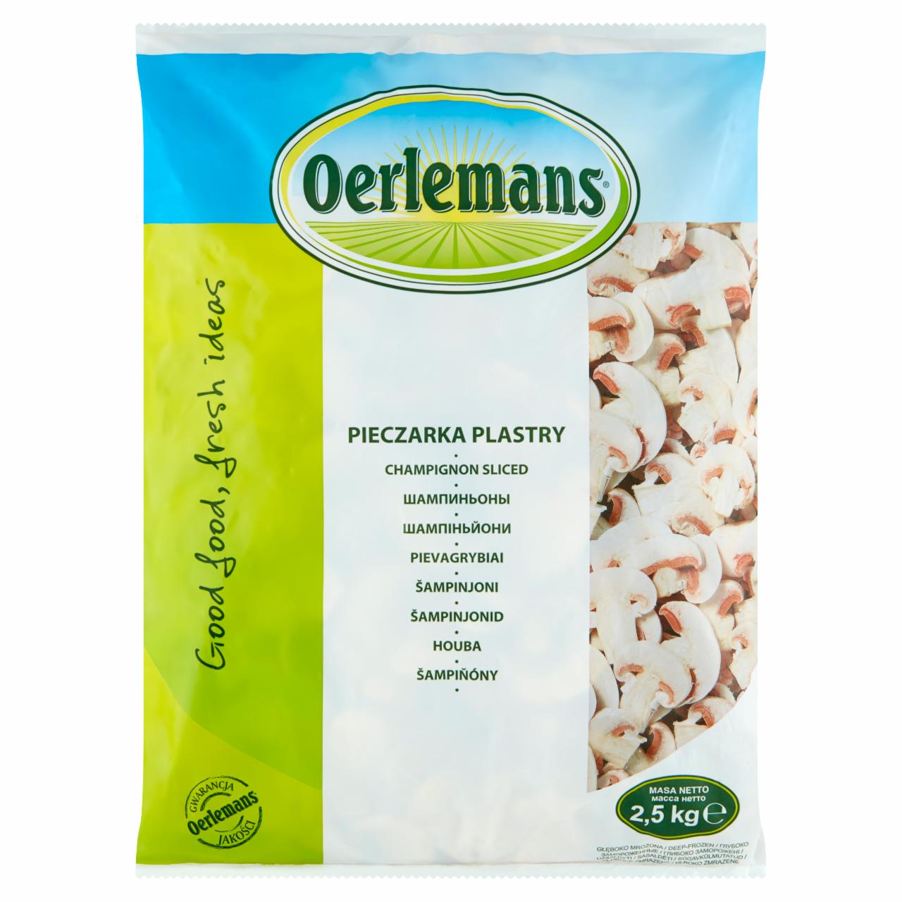 Zdjęcia - Oerlemans Pieczarka plastry 2,5 kg