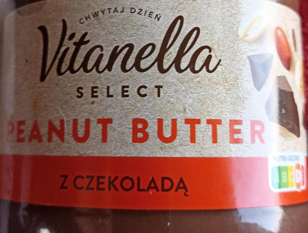 Zdjęcia - Penaut butter z czekoladą Vitanella