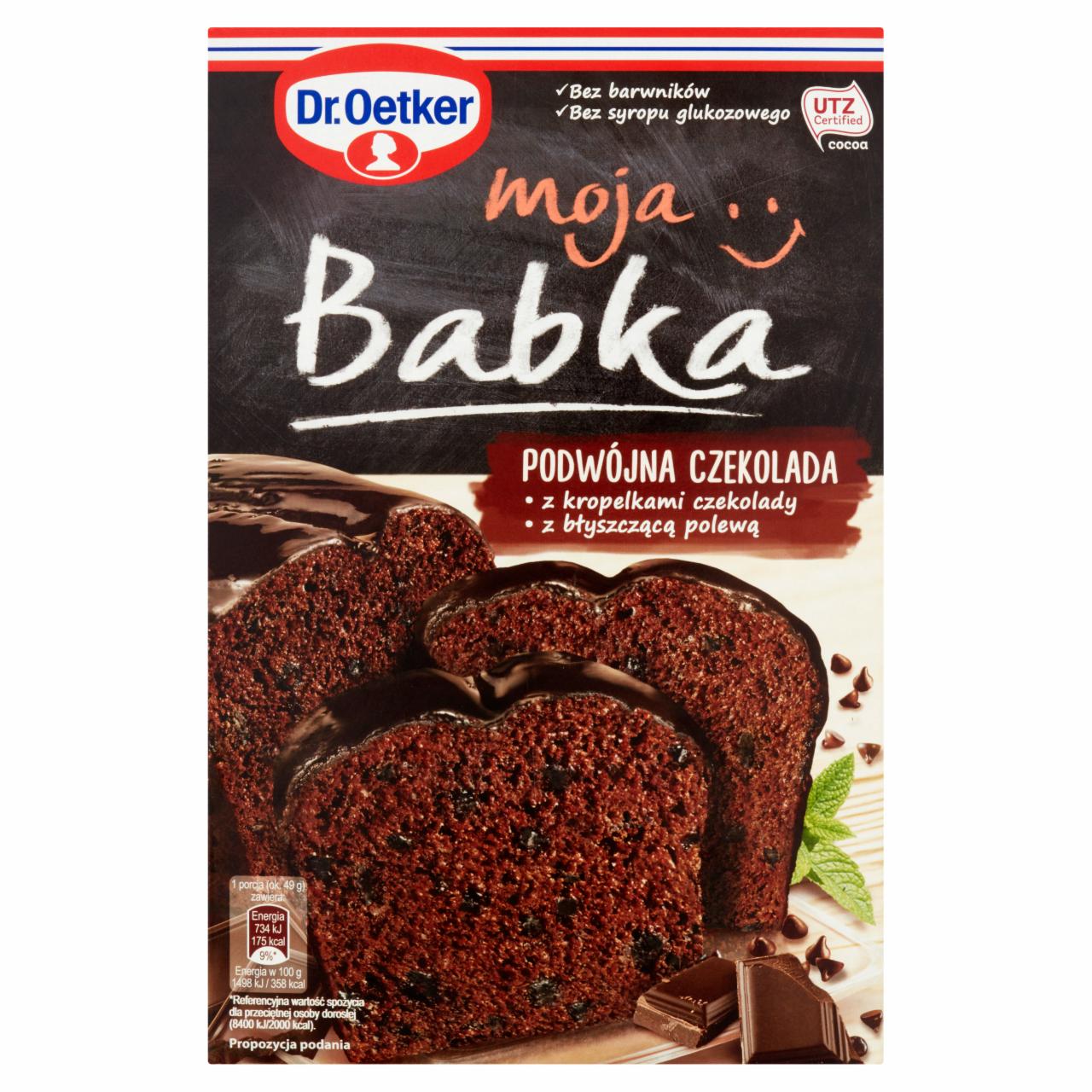 Zdjęcia - Dr. Oetker Moja Babka podwójna czekolada 415 g