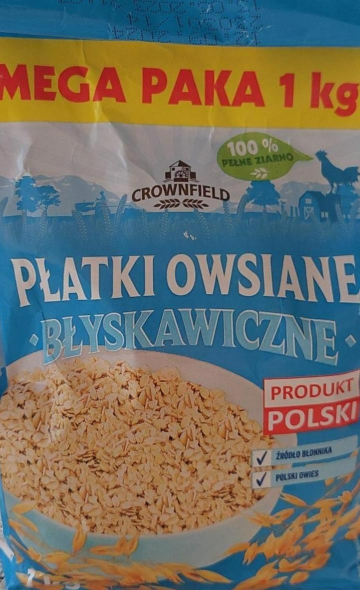 Zdjęcia - Płatki owsiane błyskawiczne Crownfield