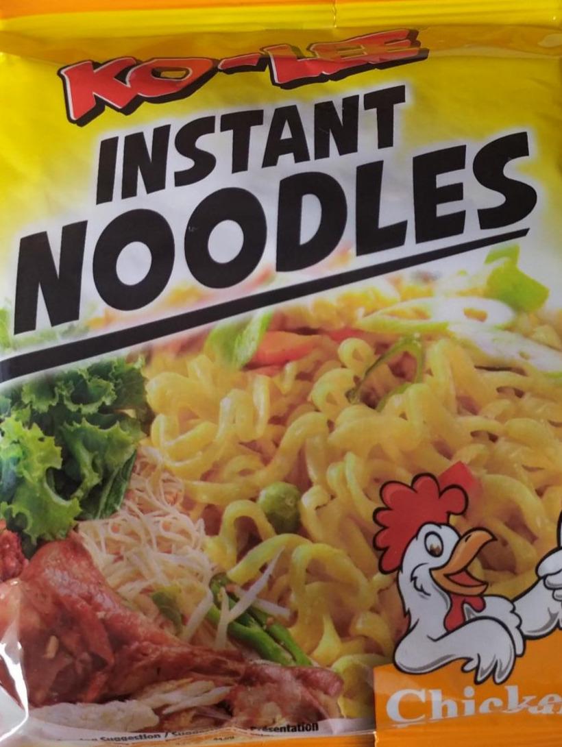 Zdjęcia - Instant noodles chicken flavour Ko-lee