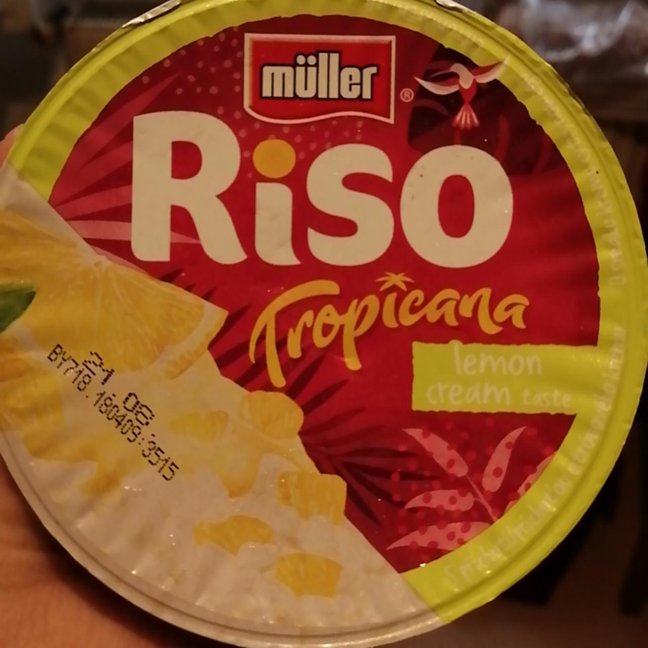Zdjęcia - Riso Tropicana lemon cream taste Müller