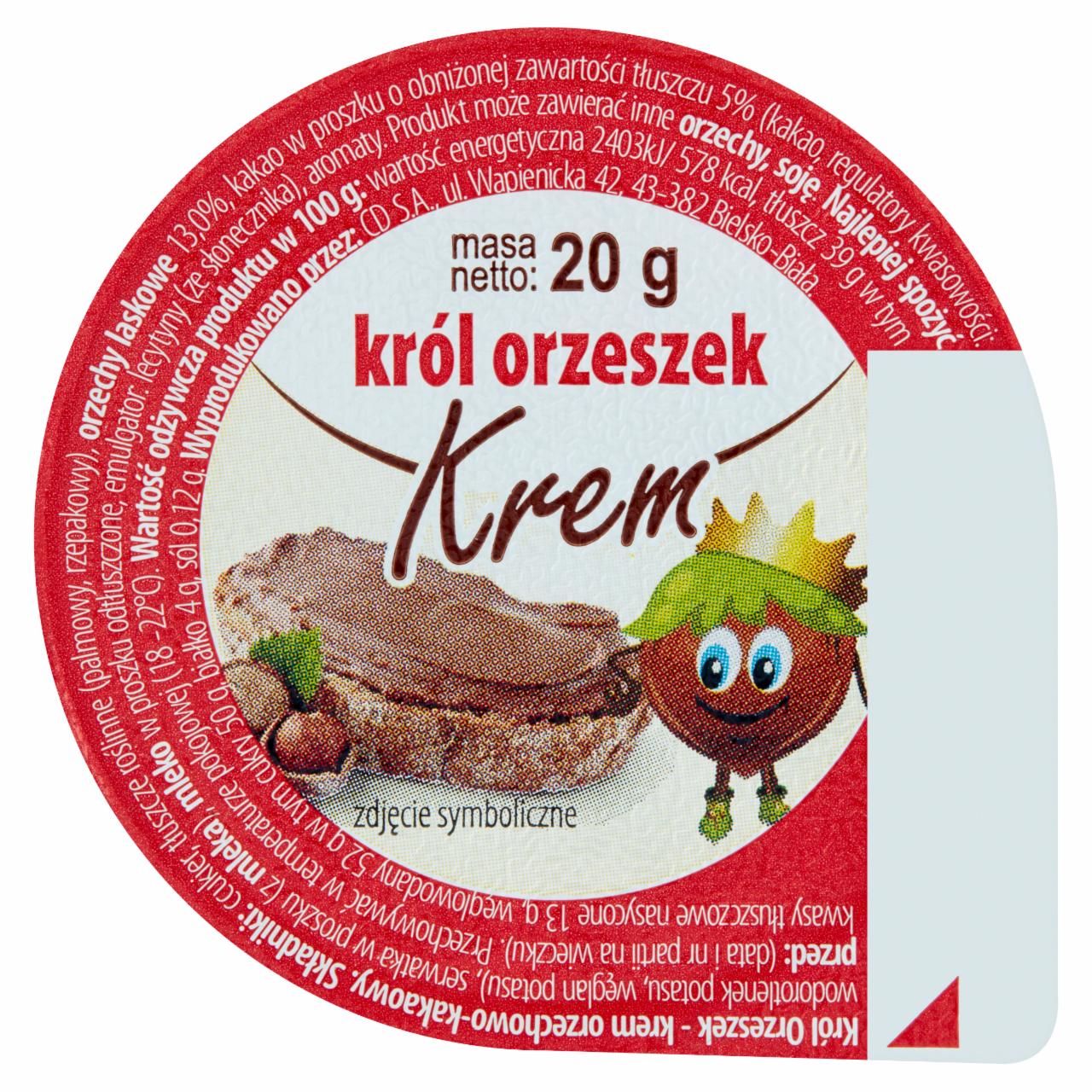 Zdjęcia - Król Orzeszek Krem 20 g