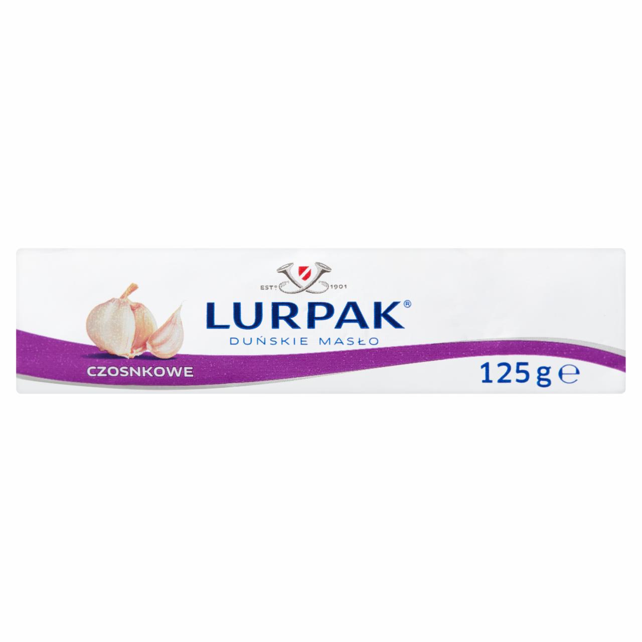 Zdjęcia - Lurpak Masło czosnkowe 125 g