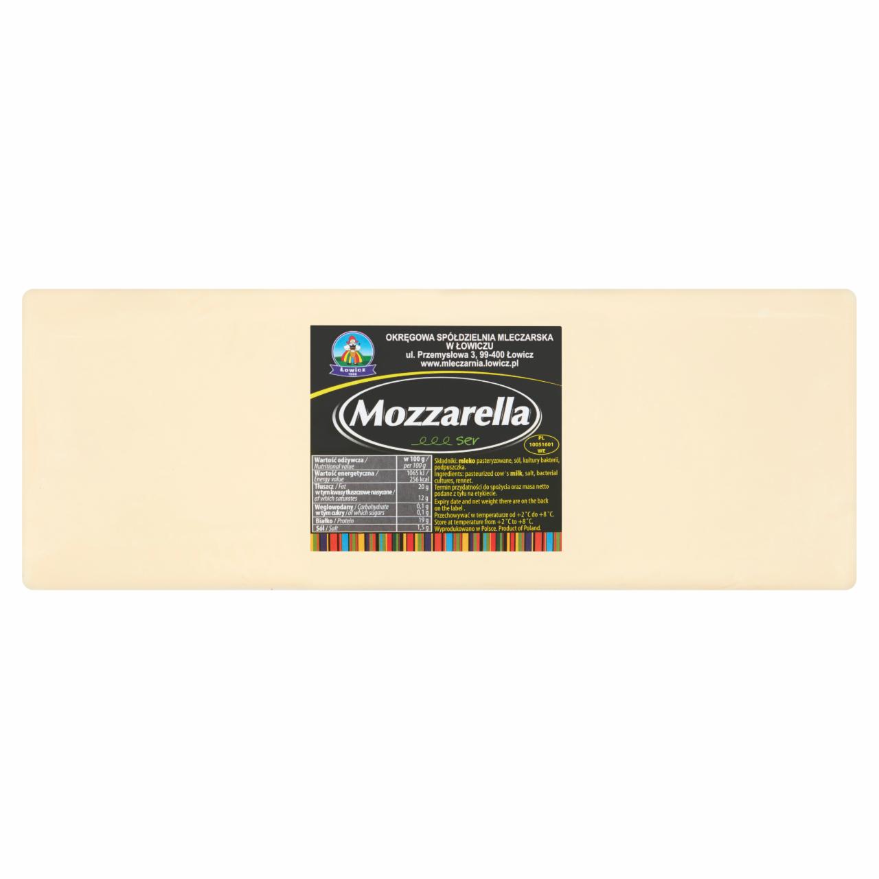 Zdjęcia - Łowicz Ser Mozzarella