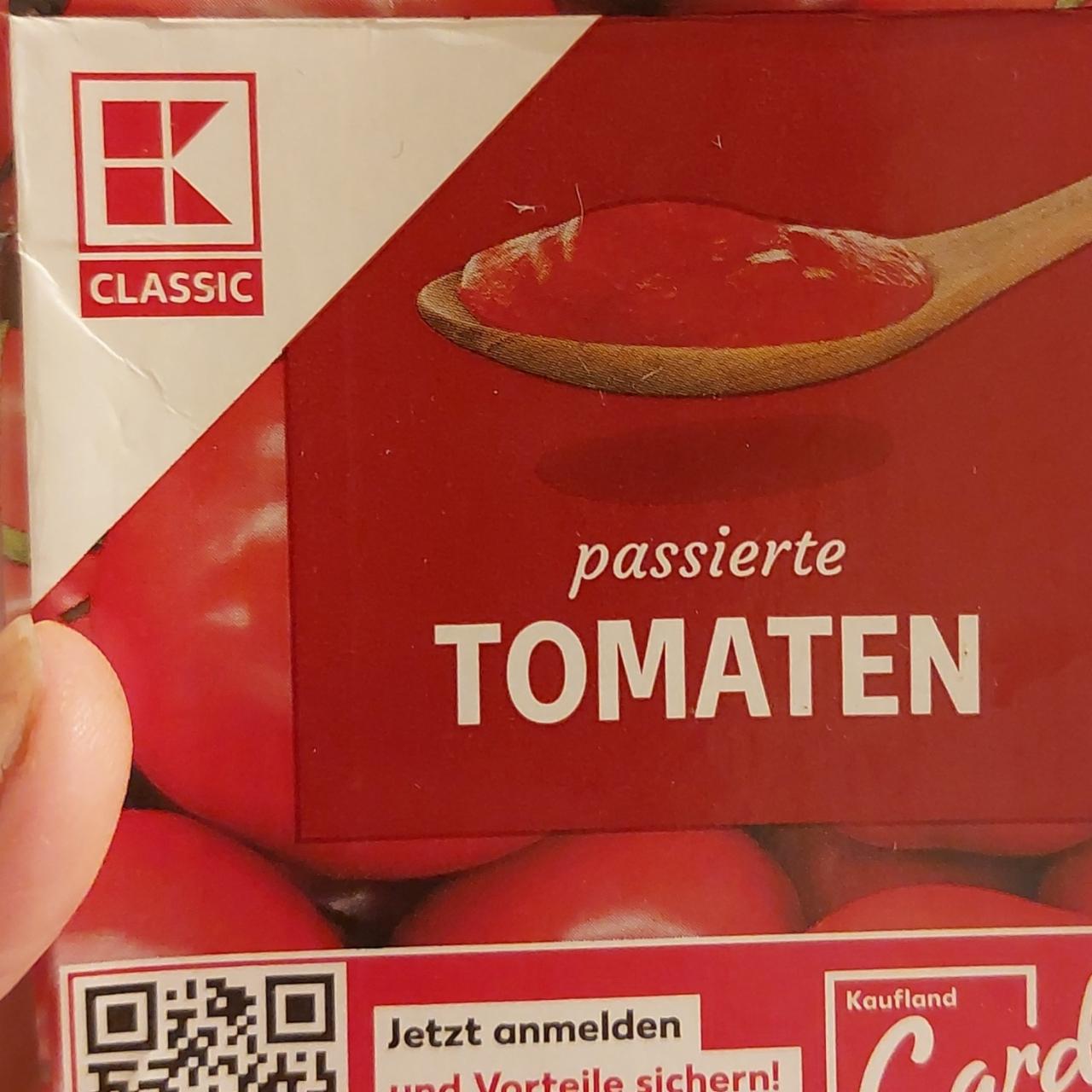 Zdjęcia - Passierte TOMATEN Kaufland