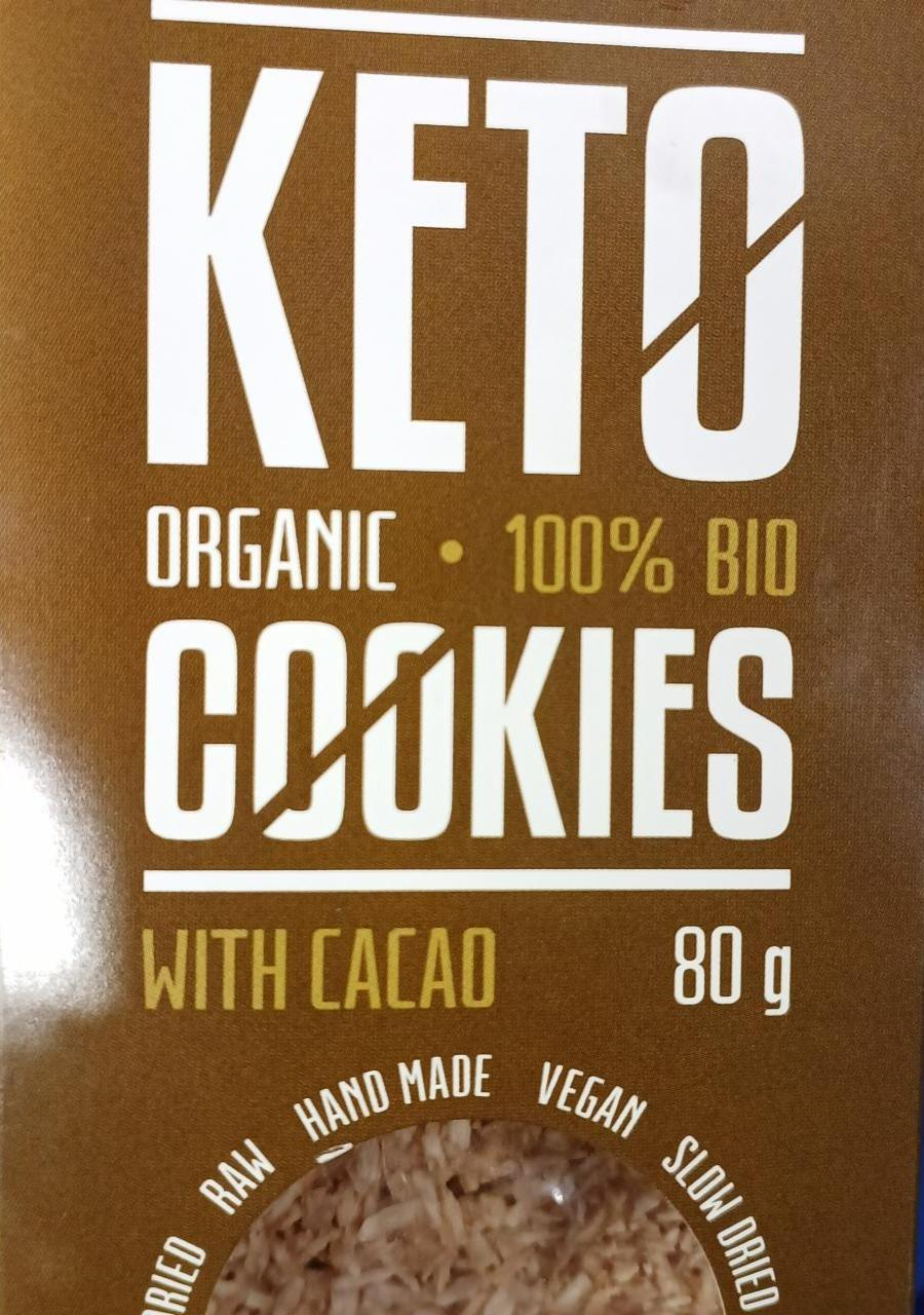 Zdjęcia - Keto Organic Cookies with cacao Diet Food