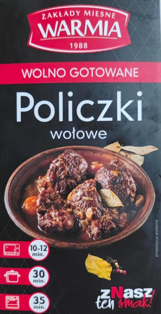 Zdjęcia - Policzki wołowe wolno gotowane WARMIA