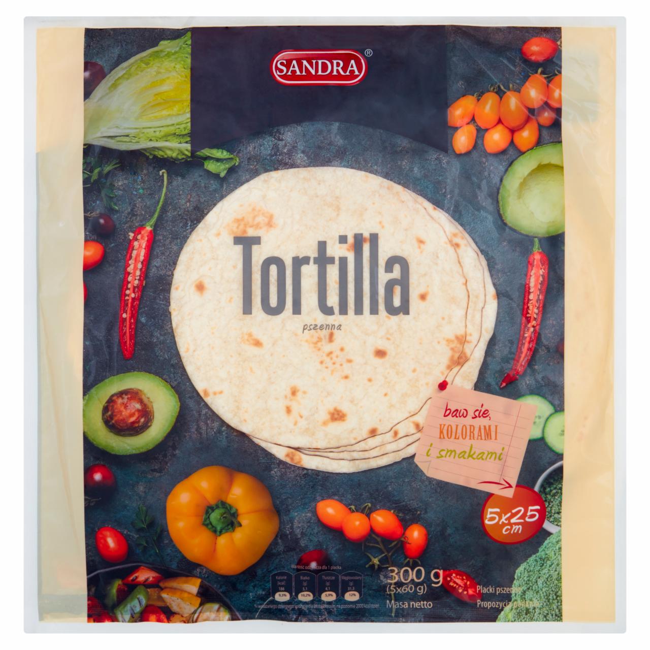 Zdjęcia - Tortilla pszenna Sandra