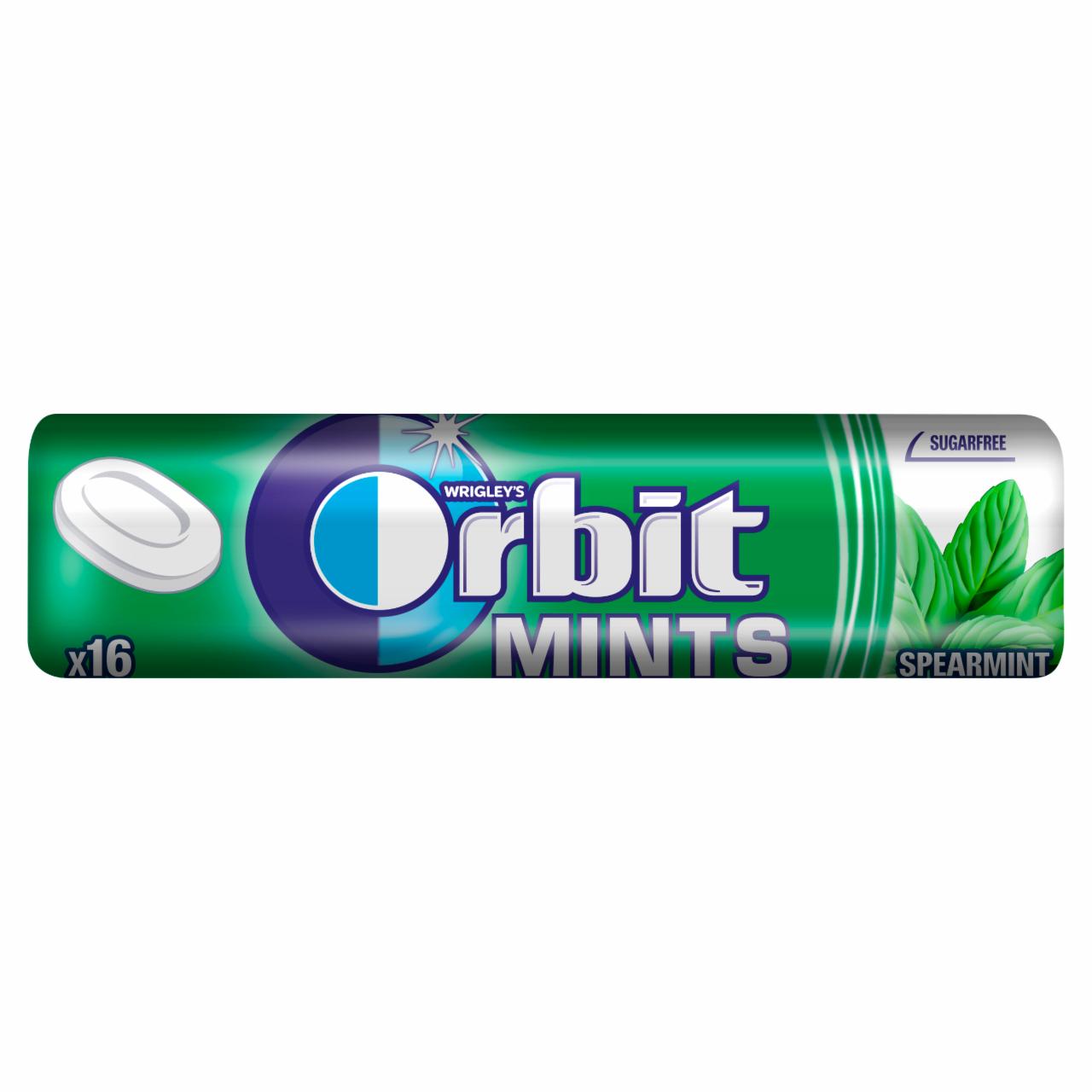 Zdjęcia - Orbit Spearmint Mints Cukierki bez cukru 28 g (16 sztuk)