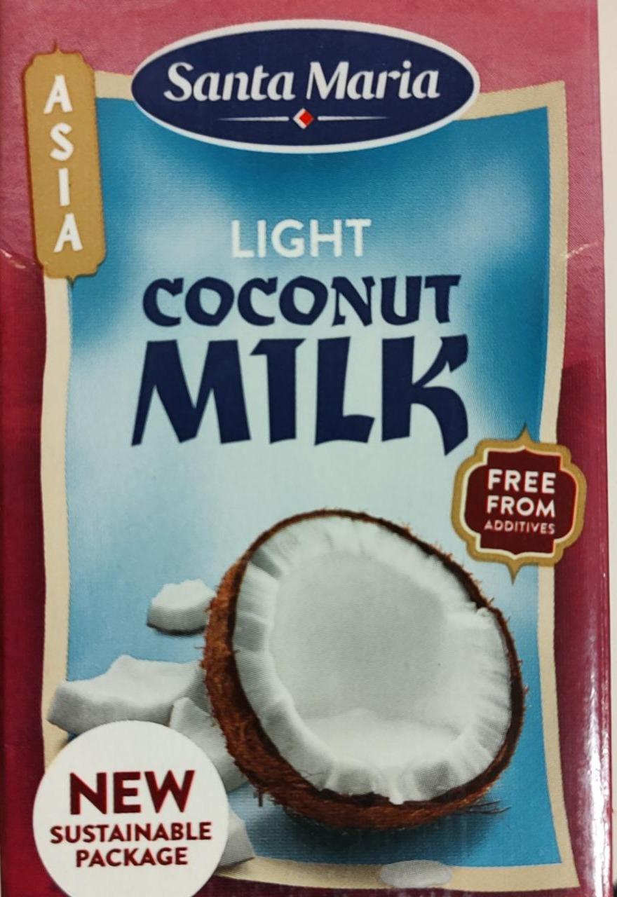 Zdjęcia - Mleko kokosowe light Santa Maria
