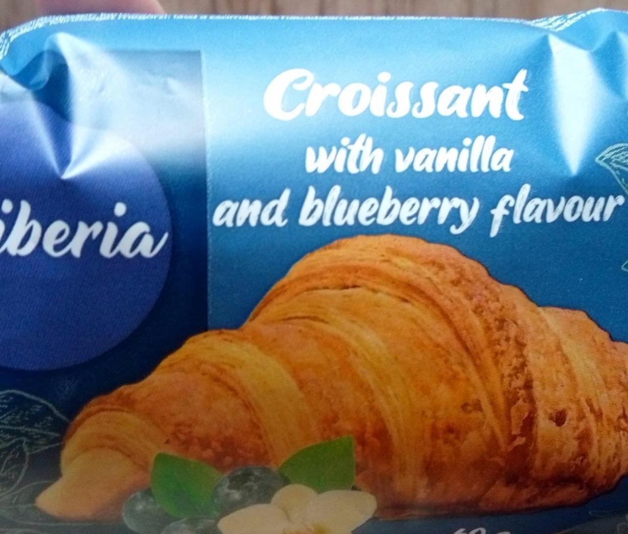 Zdjęcia - Croissant with vanilla and blueberry flavour Agiberia