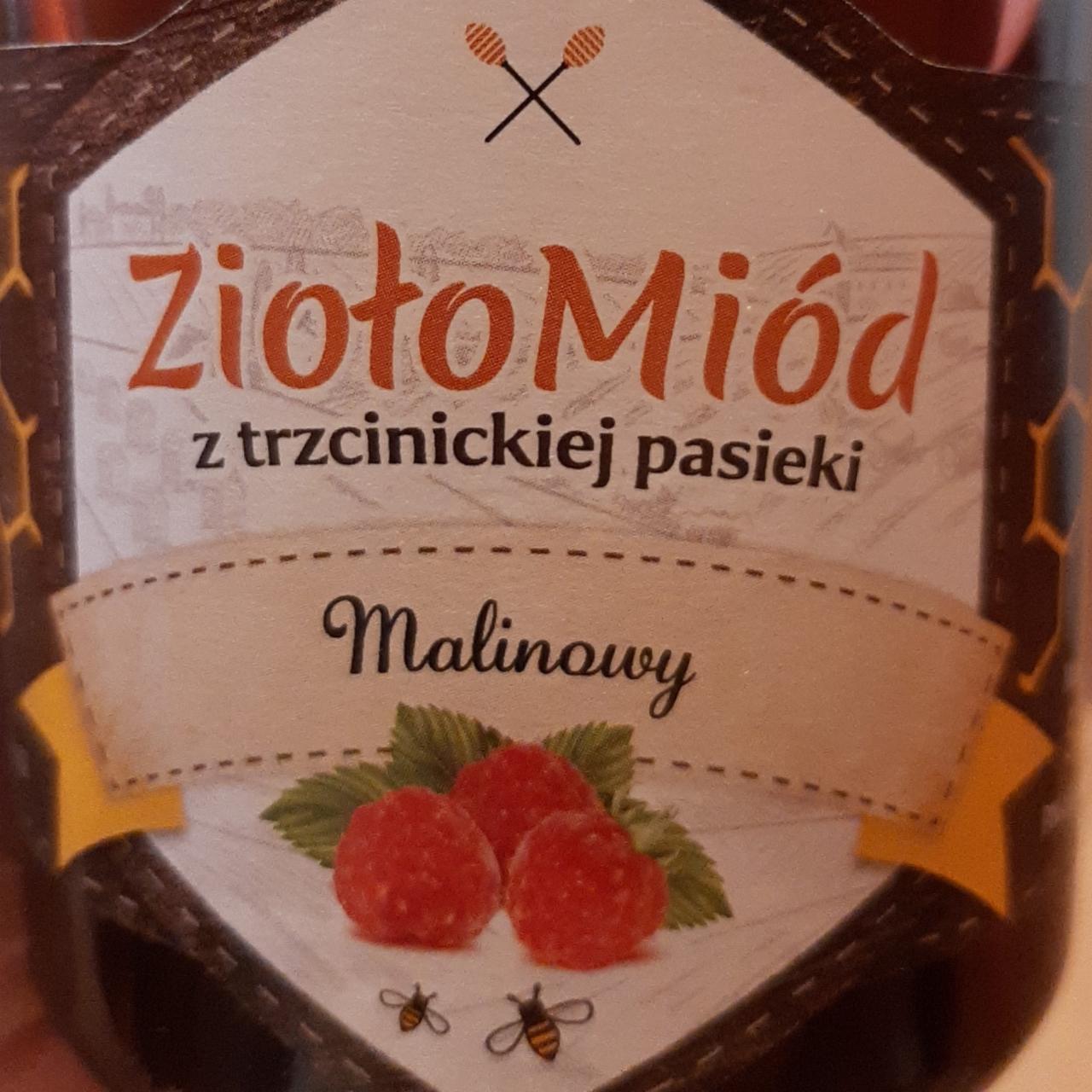 Zdjęcia - Miód malinowy ziołomiód