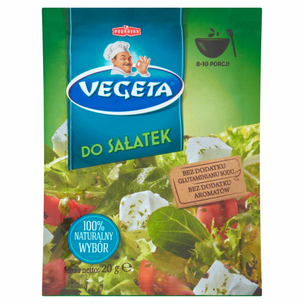 Zdjęcia - Vegeta do sałatek Przyprawa 20 g