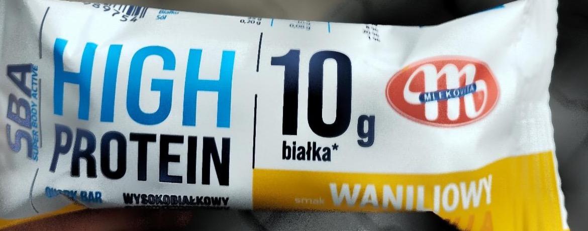 Zdjęcia - High protein Quark bar smak waniliowy Mlekovita