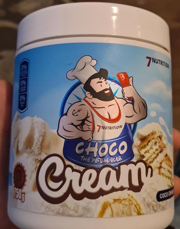 Zdjęcia - choco the influencer cream coco crunch 7 nutrition