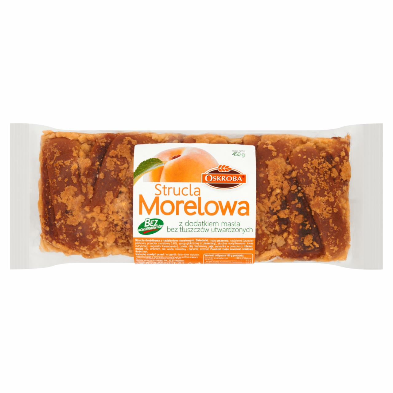 Zdjęcia - Oskroba Strucla morelowa 450 g