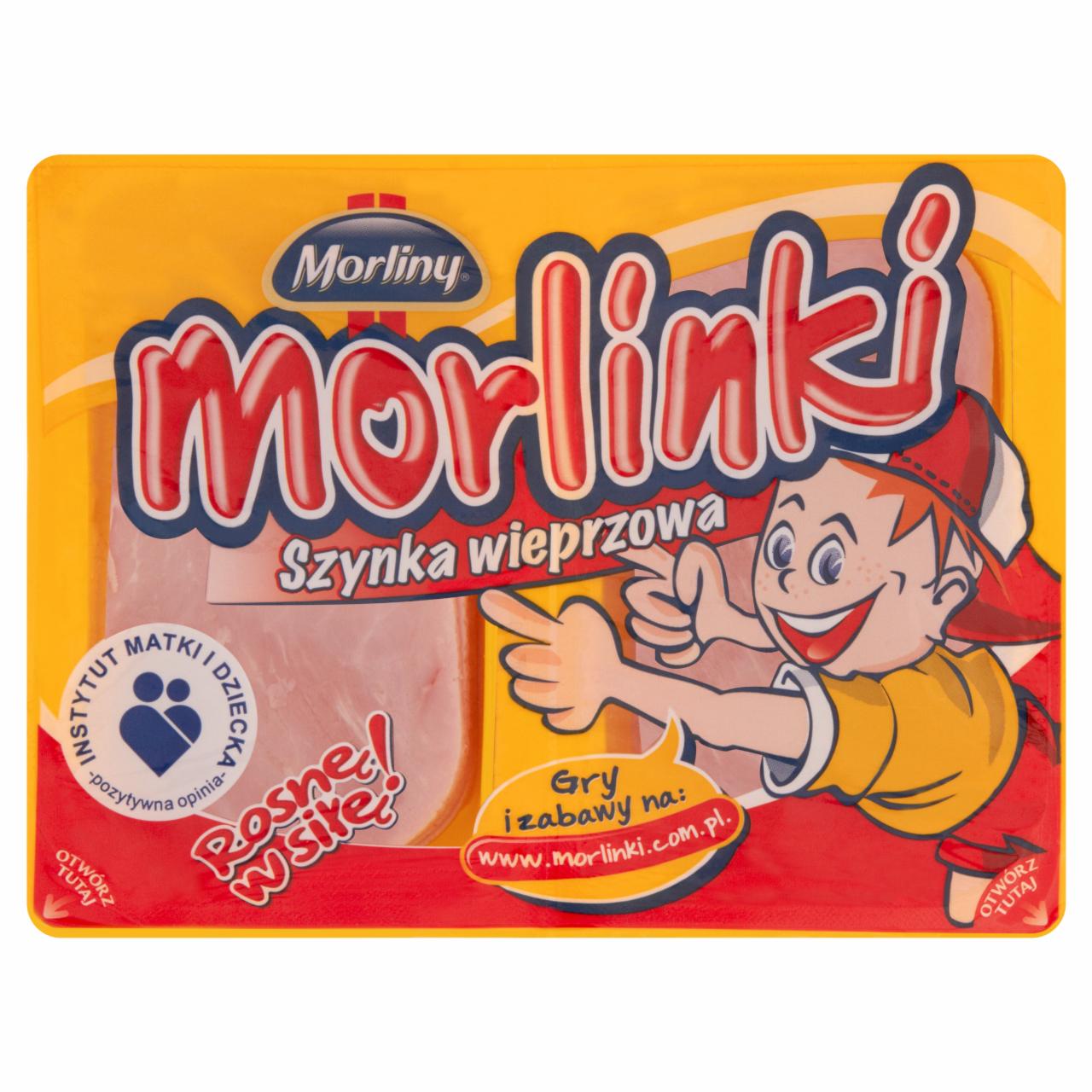 Zdjęcia - Morliny Morlinki Szynka wieprzowa 200 g