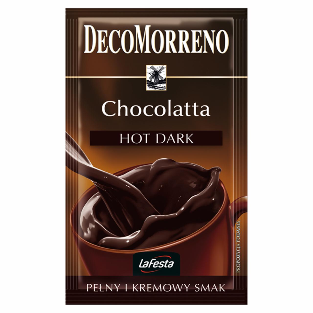 Zdjęcia - DecoMorreno Hot Dark Napój instant o smaku czekolady gorzkiej 25 g