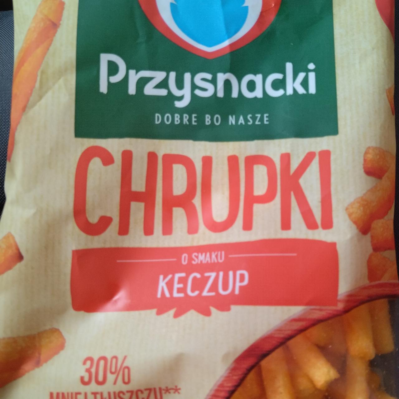 Zdjęcia - Chrupki kukurydziane o smaku ketchup Przysnacki