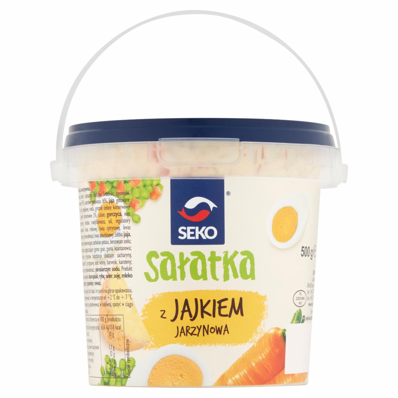 Zdjęcia - Seko Sałatka jarzynowa z jajkiem 500 g