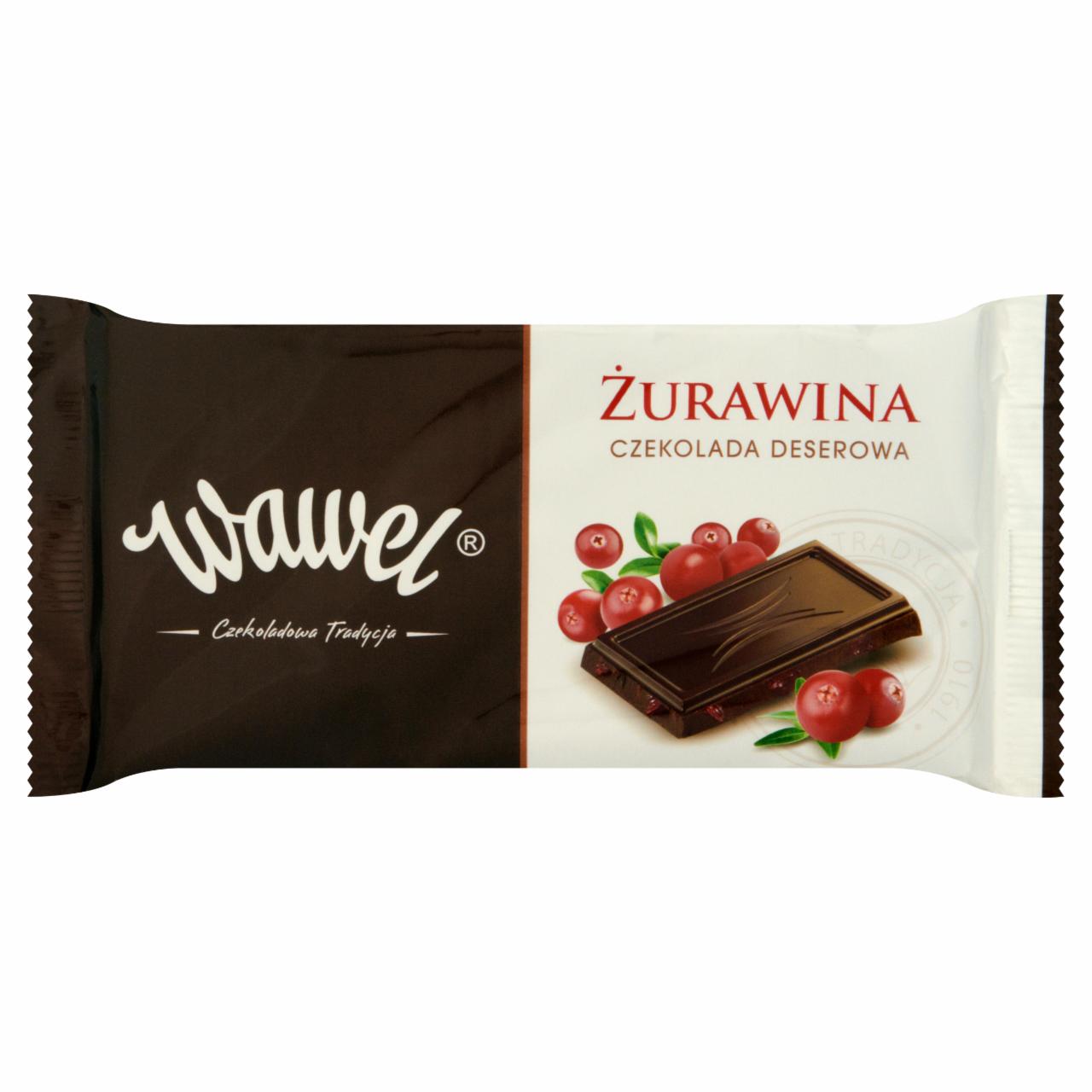 Zdjęcia - Wawel Żurawina Czekolada deserowa 100 g