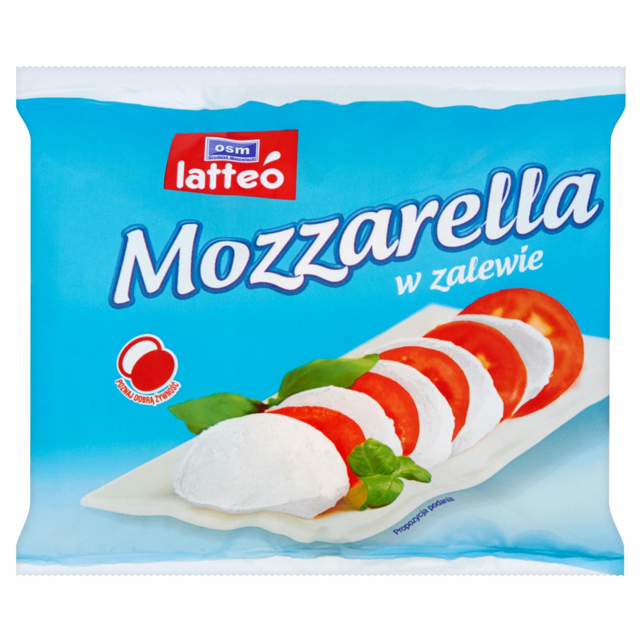 Zdjęcia - OSM Grodzisk Mazowiecki latteó Mozzarella w zalewie 125 g