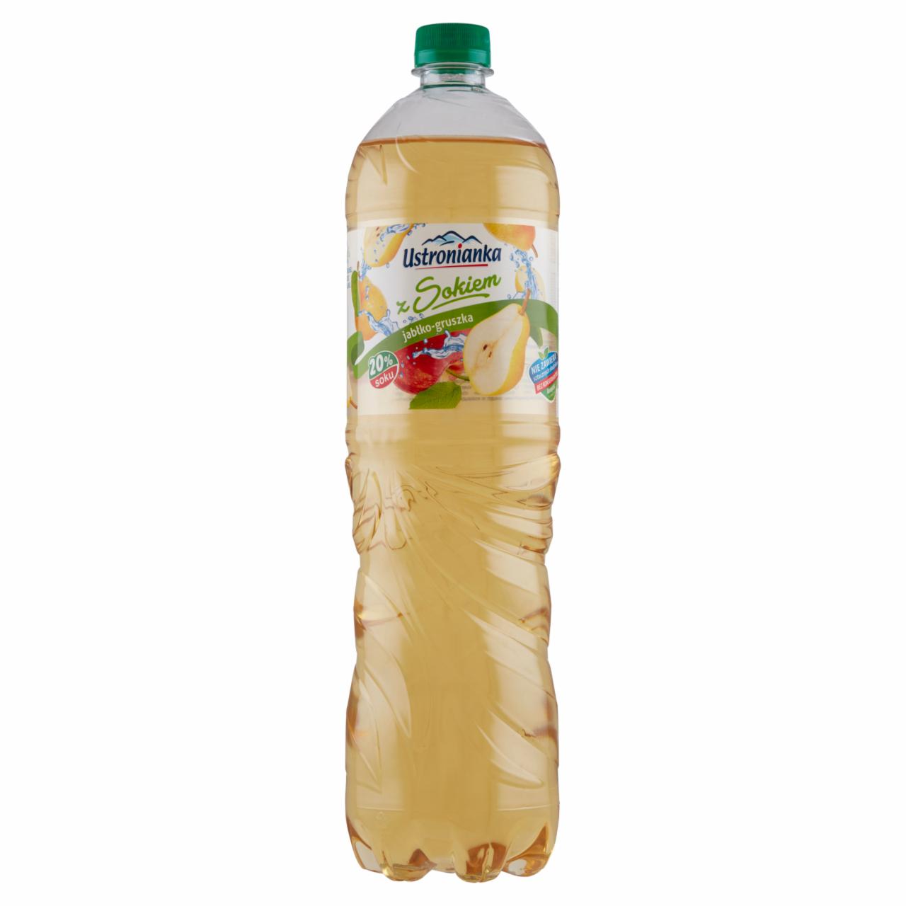 Zdjęcia - Ustronianka z Sokiem Napój niegazowany jabłko-gruszka 1,5 l