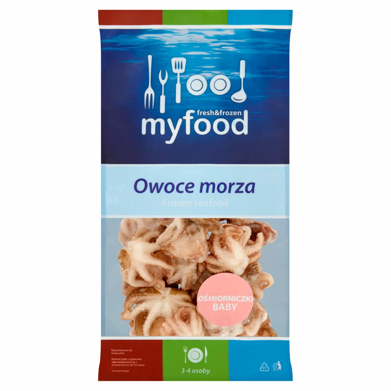 Zdjęcia - MyFood Owoce morza Ośmiorniczki Baby 400 g