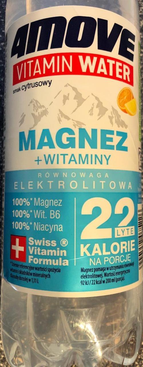 Zdjęcia - Vitamin Water smak cytrusowy 4Move