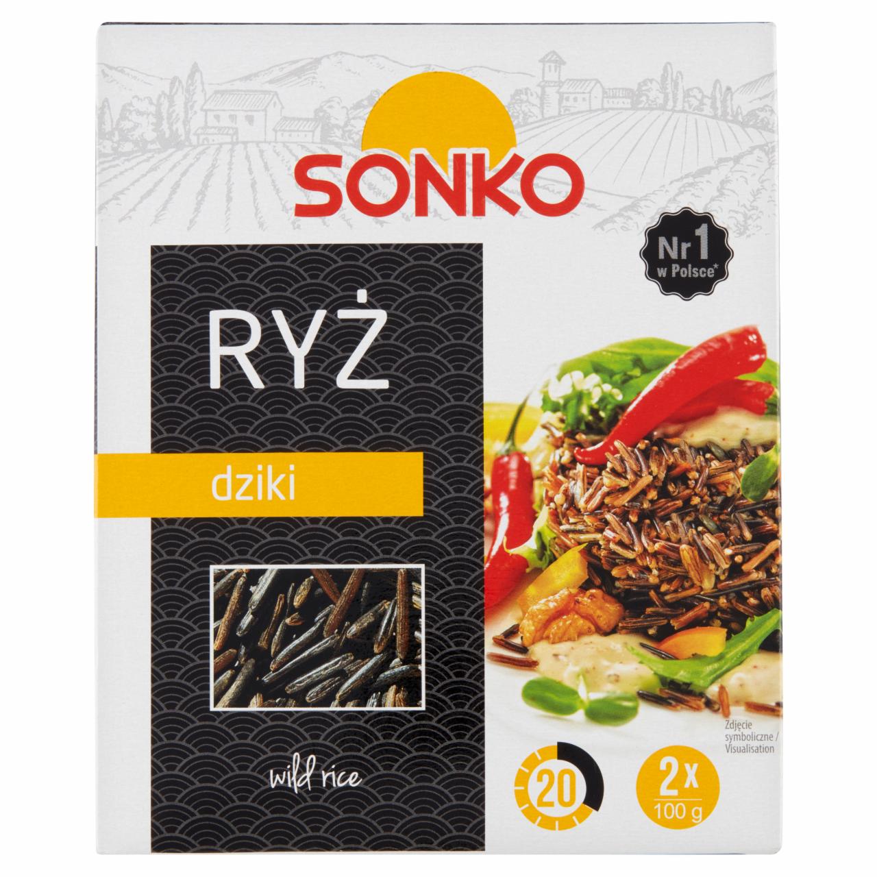 Zdjęcia - Sonko Ryż dziki 200 g (2 x 100 g)