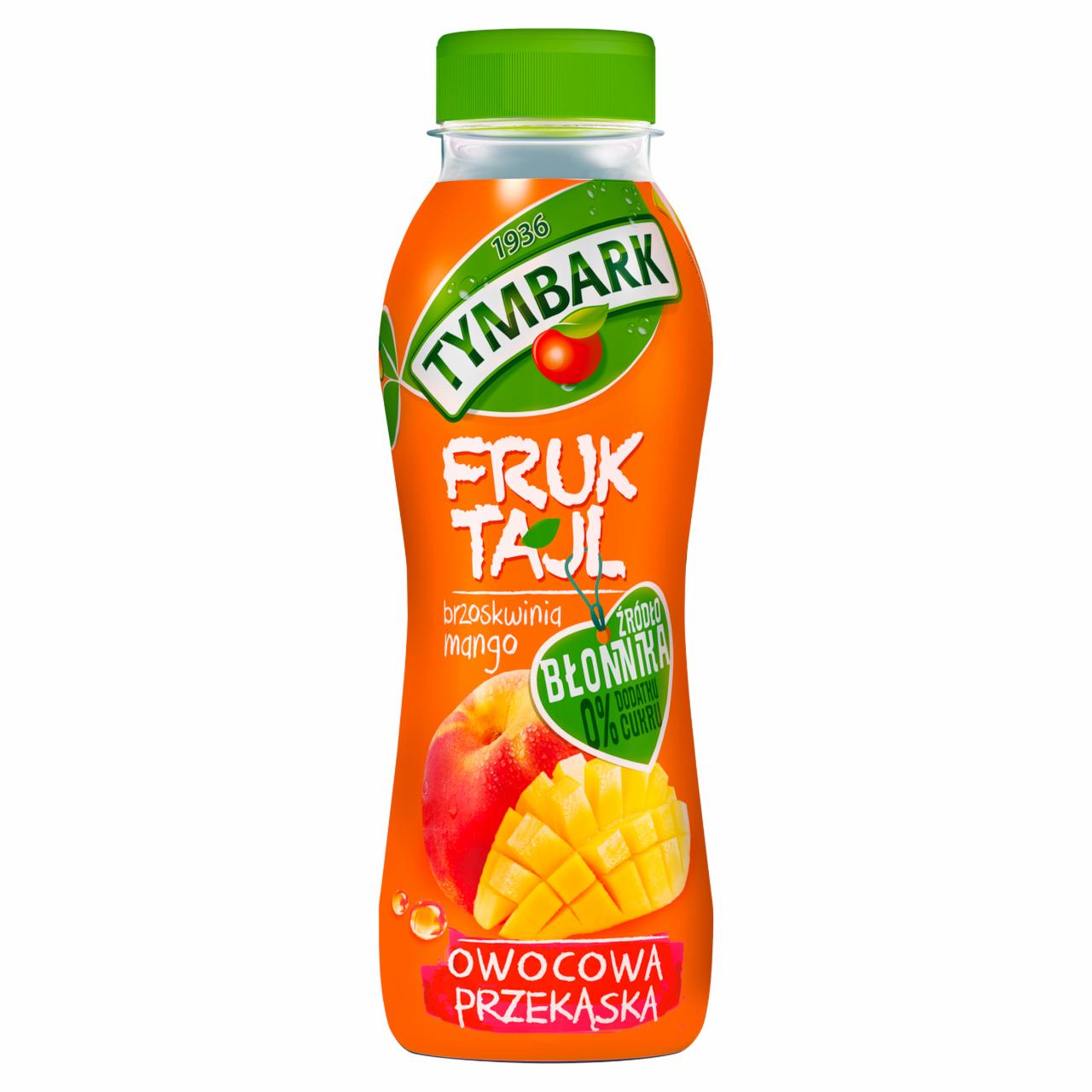 Zdjęcia - Tymbark Fruktajl Koktajl wieloowocowy z kawałkami owoców brzoskwinia mango 250 ml