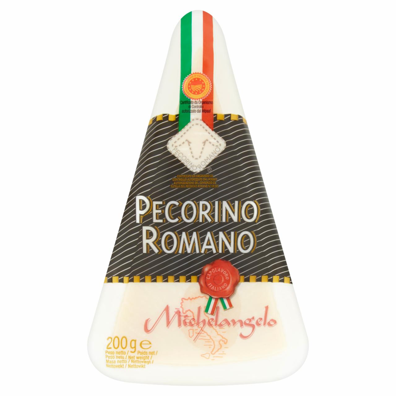 Zdjęcia - Michelangelo Pecorino Romano Ser włoski twardy z mleka owczego 200 g