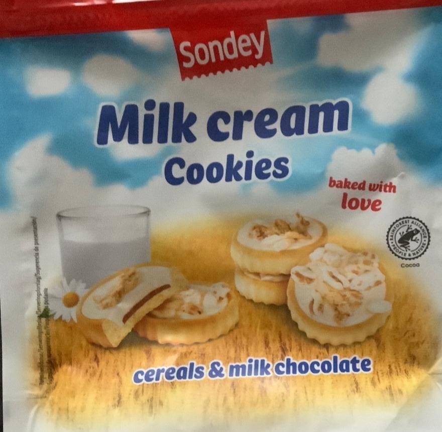 Zdjęcia - Sondey Milk cream cookies
