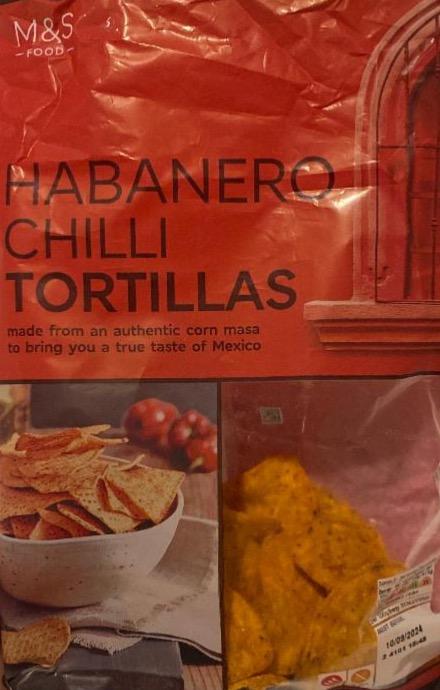 Zdjęcia - Habanero Chilli Tortillas M&S Food