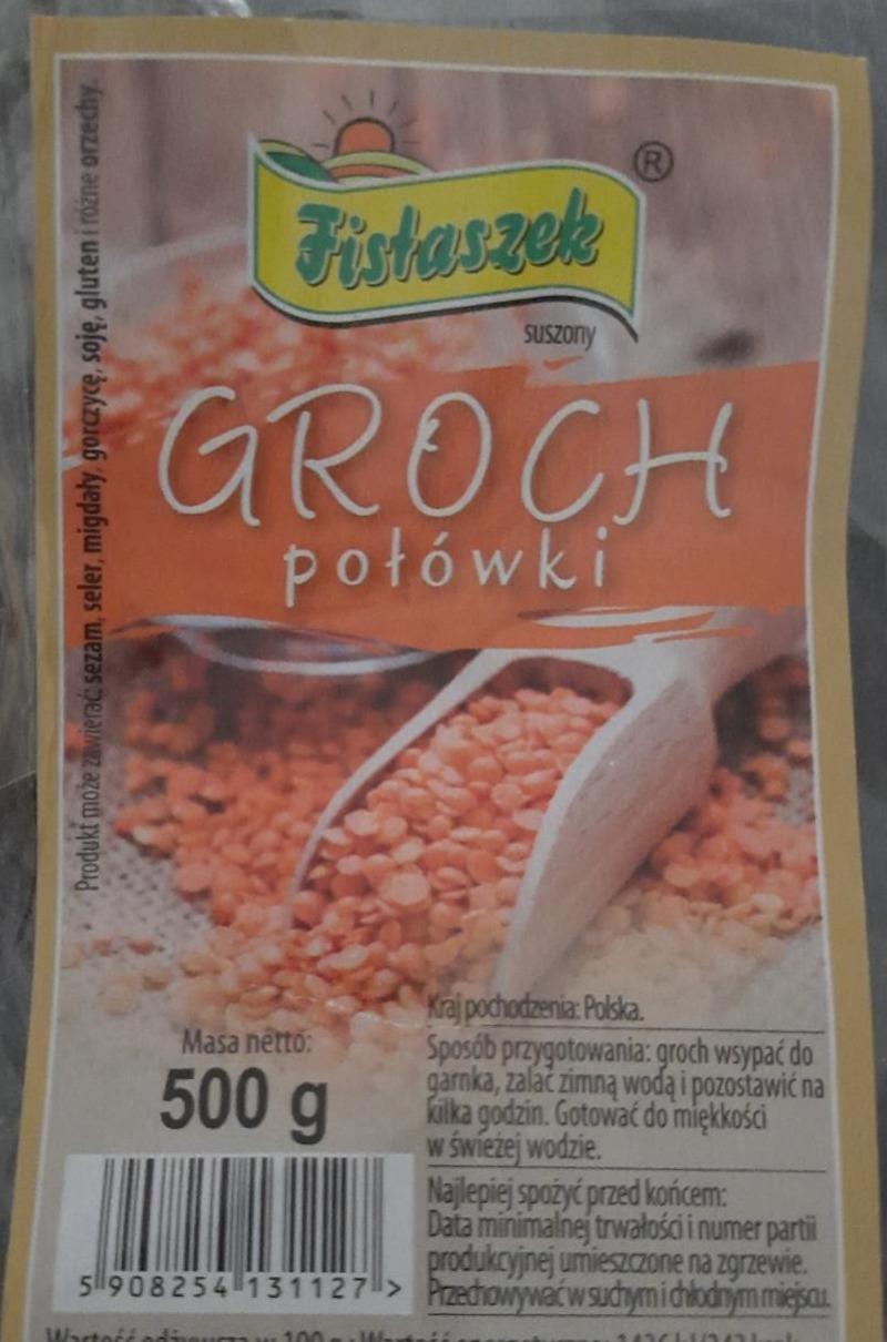 Zdjęcia - Groch połówki Fistaszek