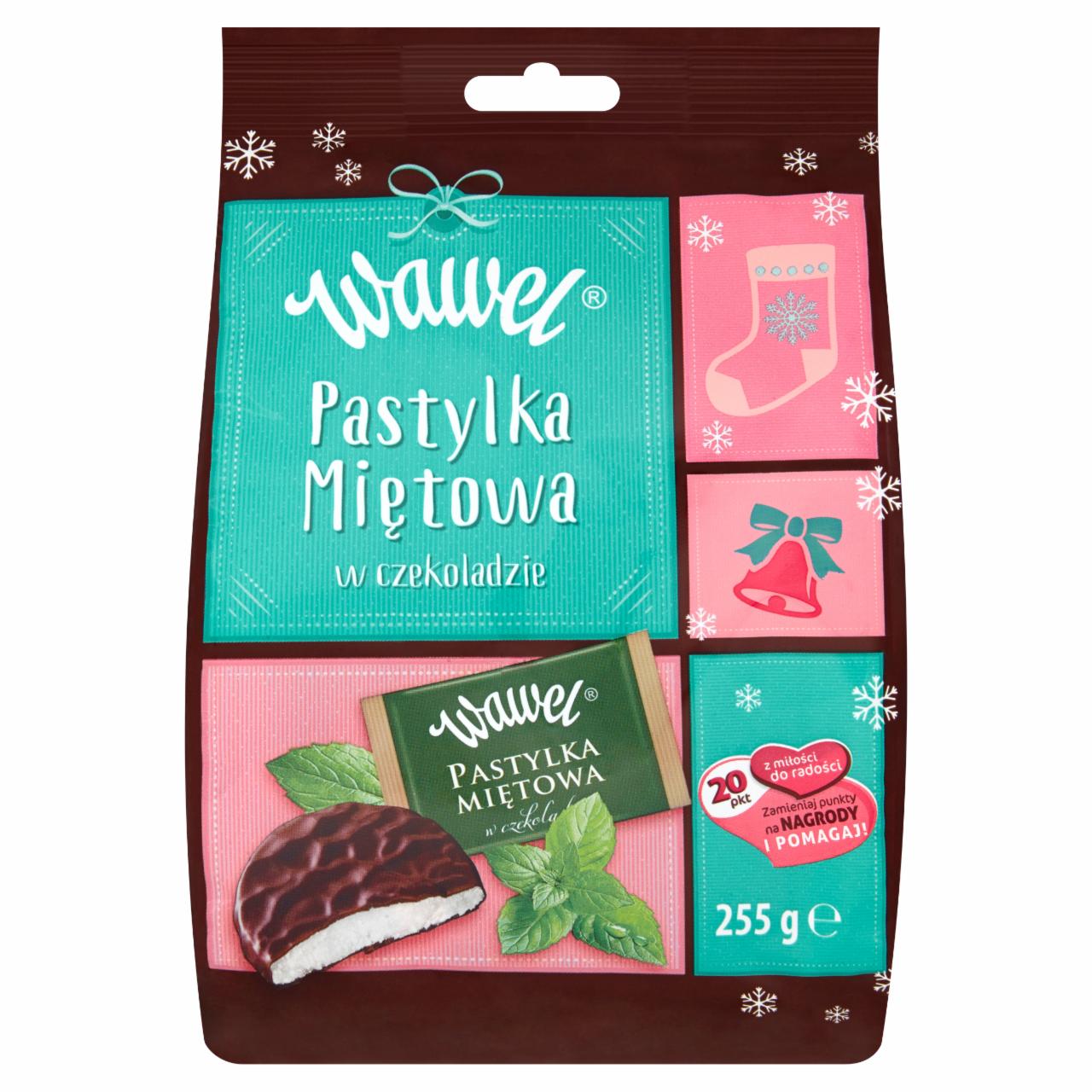 Zdjęcia - Wawel Pastylka miętowa w czekoladzie 255 g