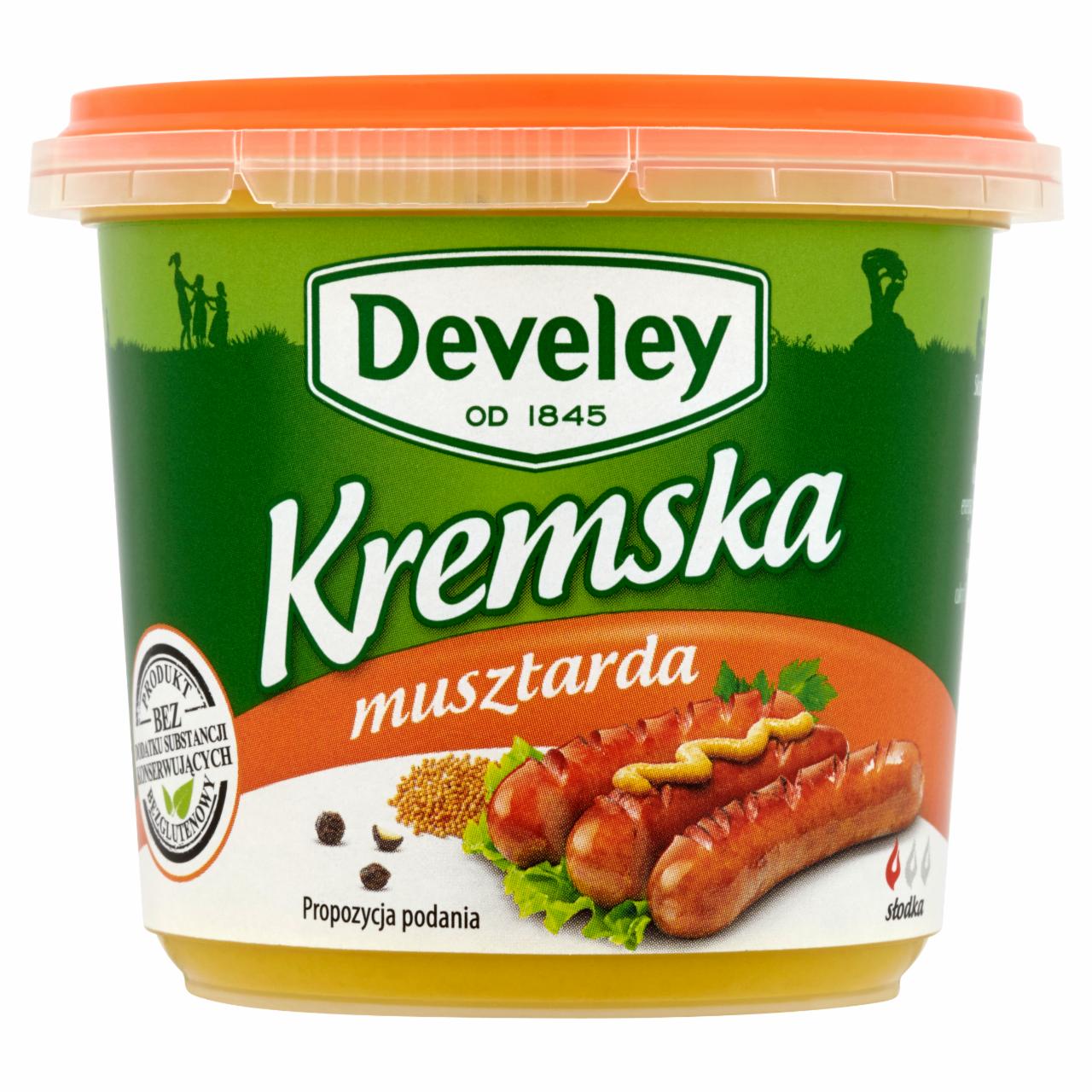 Zdjęcia - Develey Musztarda kremska 210 g