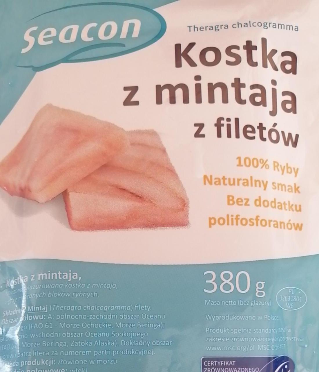 Zdjęcia - Kostka z mintaja z filetów Seacon