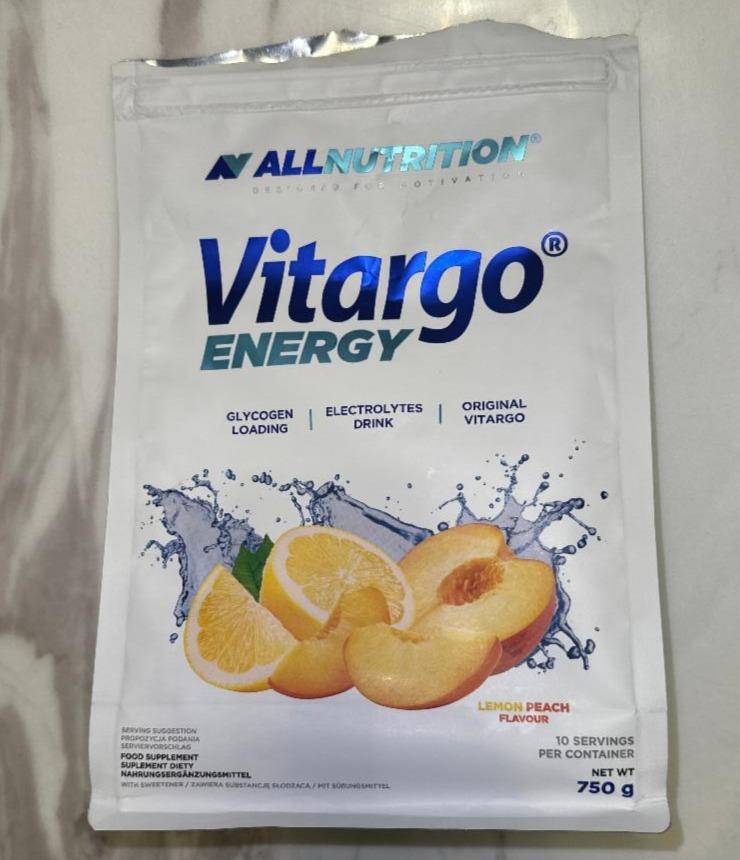 Zdjęcia - Vitargo Energy Lemon Peach flavour Allnutrition