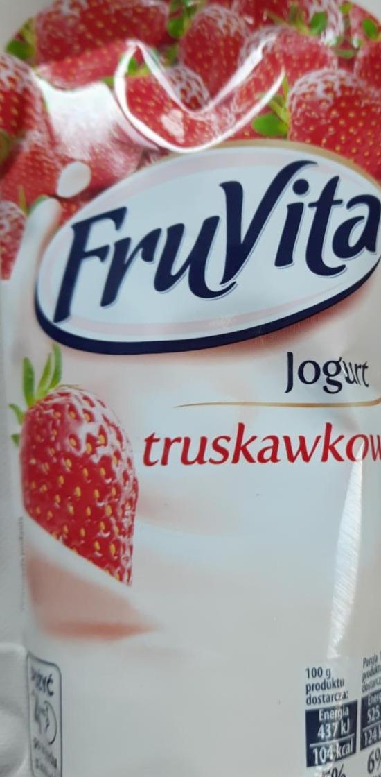 Zdjęcia - fruvita jogurt truskawkowy
